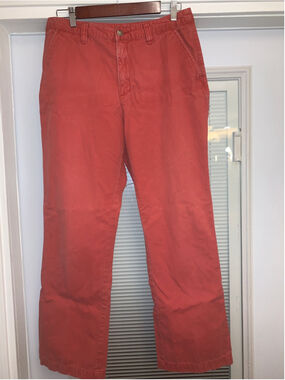 Women's Royal Robbins Straight Leg Pants Red Size 10